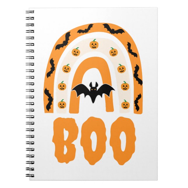 Halloween Boo                        Notebook (Front)