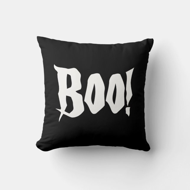 Halloween Boo Pillow (Front)