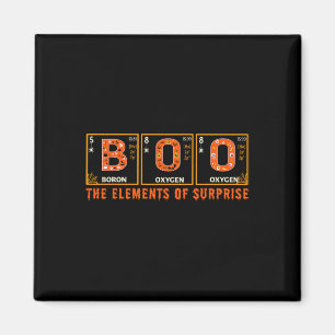 Halloween BOO Primary Elements of Surprise Science Magnet