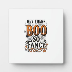 Halloween Boo Shirt Vintage Engraving Spooky Cute Plaque