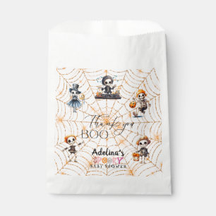 Halloween Boo Spooky Skeletons Costume Baby Shower Favour Bag