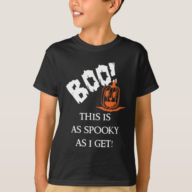 Halloween Boo! T-Shirt (Front)