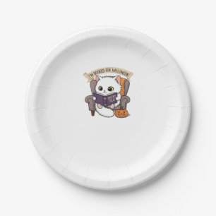 Halloween Bookish  Spookily Cozy and Cleverly Lite Paper Plate