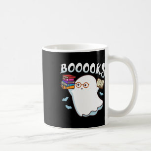 Halloween Books Librarian English Teacher Reader R Coffee Mug