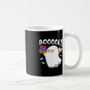 Halloween Books Librarian English Teacher Reader R Coffee Mug
