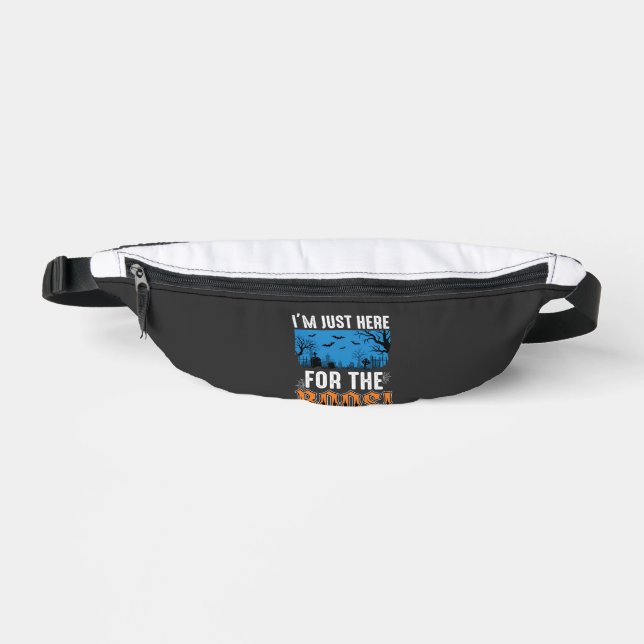 Halloween Boos Ghost Graveyard Vector Design_1 Fanny Pack (Front)