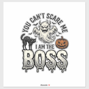 Halloween Boss Ghost Vintage Engraving Shirt Desig