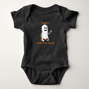 Halloween boy Poppy's Little boo Squad Baby Bodysuit