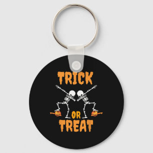 Halloween Boys Girls Dabbing Pumpkin Skeleton Zomb Keychain