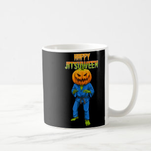 Halloween Brazilian Jiu Jitsu Pumpkin BJJ Coffee Mug