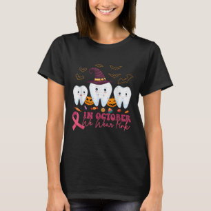 Halloween Breast Cancer Awareness _1 T-Shirt