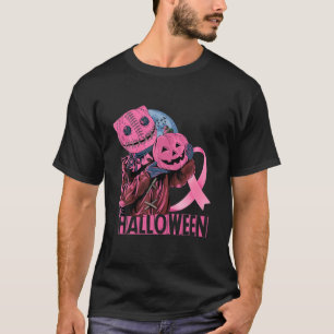 Halloween Breast Cancer Awareness T-Shirt