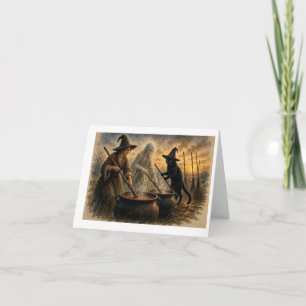 Halloween Brewing, Greeting Card