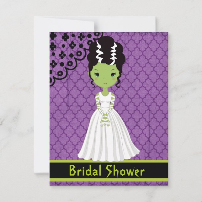 Halloween Bridal Shower Invitation (Front)