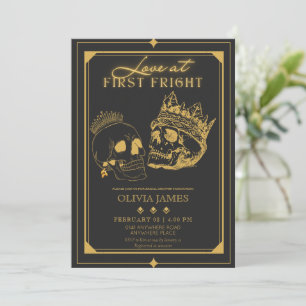 Halloween bridal shower  invitation
