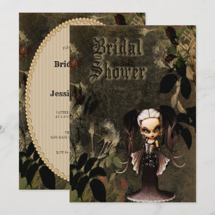 Halloween Bridal Shower Invitation