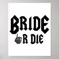Halloween Bride Or Die Ready To Rock Bachelorette
