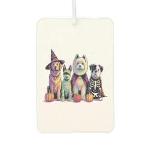 Halloween Brush Squad Dog Air Freshener