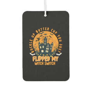 Halloween Buckle Up Batter Cup You Birthday Air Freshener