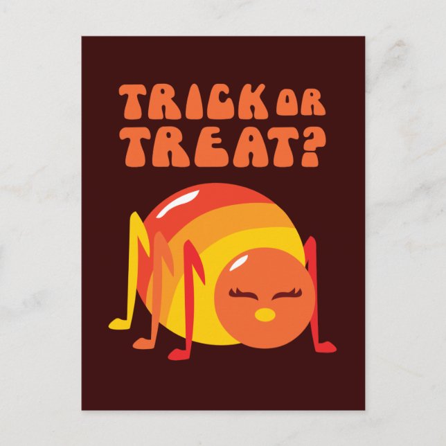 Halloween Bug Postcard (Front)