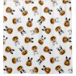 Halloween Bulldogs Pattern