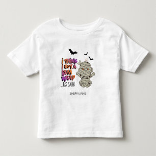 Halloween Bum Wrap Mummy Baby Orange ID683 Toddler T-shirt