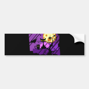 Halloween bumper sticker. sticker