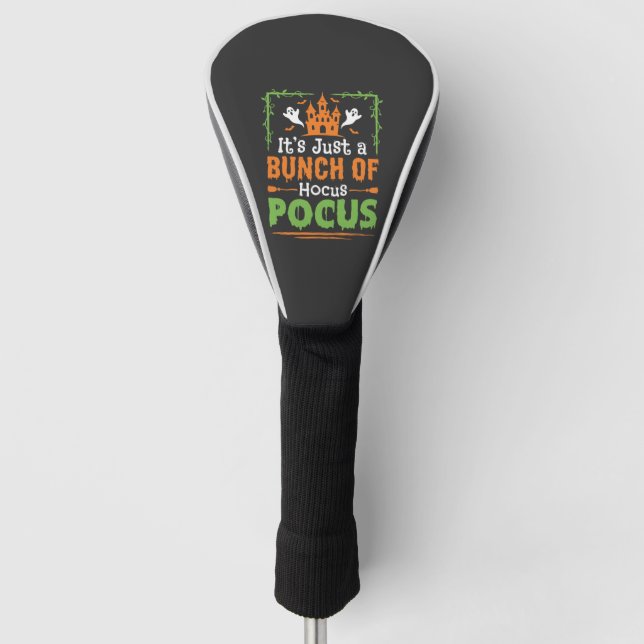 Halloween Bunch of Hocus Pocus Golf Head Cover (Front)