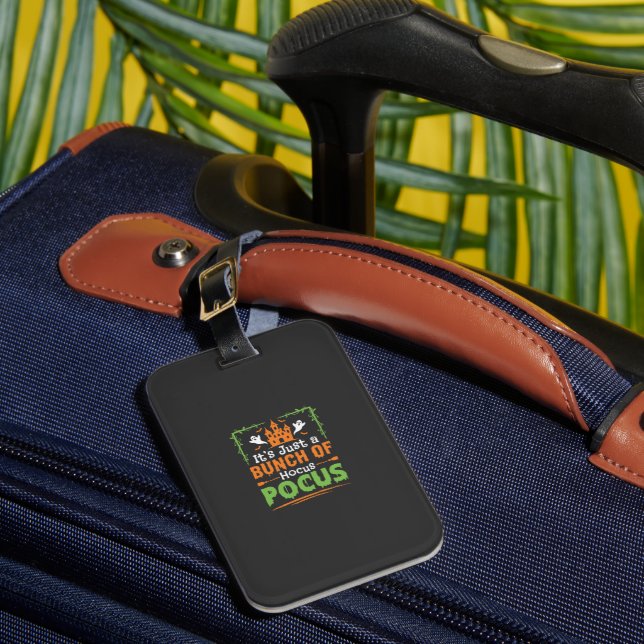 Halloween Bunch of Hocus Pocus Luggage Tag (Front Insitu 1)