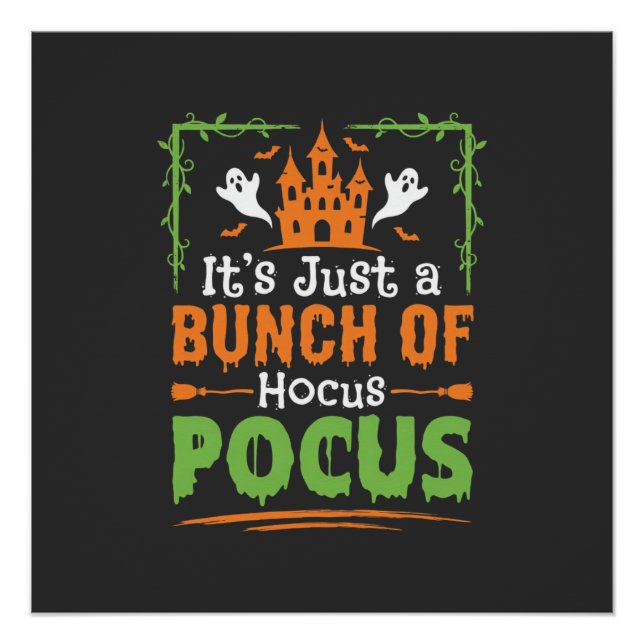 Halloween Bunch of Hocus Pocus Poster (Front)