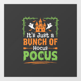 Halloween Bunch of Hocus Pocus Window Cling