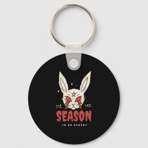 Halloween Bunny Keychain