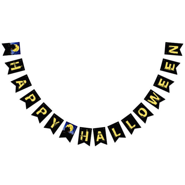 Halloween Bunting Flags (All)