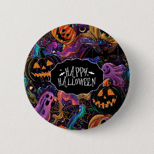 Halloween Button Pin