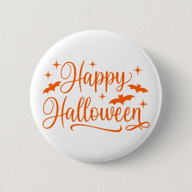 Halloween Button Pin (Front)
