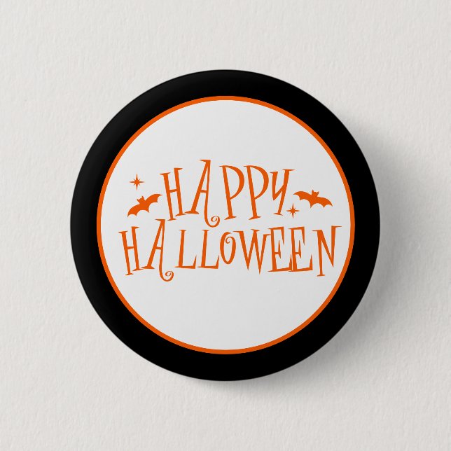 Halloween Button Pin (Front)
