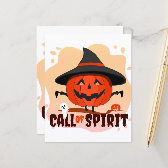 Halloween Call of Spirit (Front/Back In Situ)