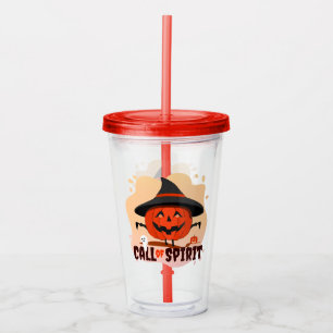 Halloween Call of Spirit Acrylic Tumbler