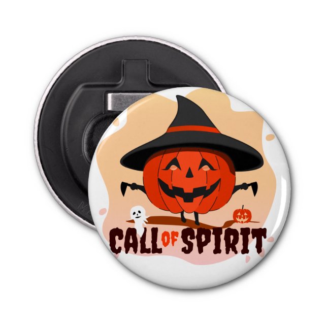 Halloween Call of Spirit Bottle Opener (Front)