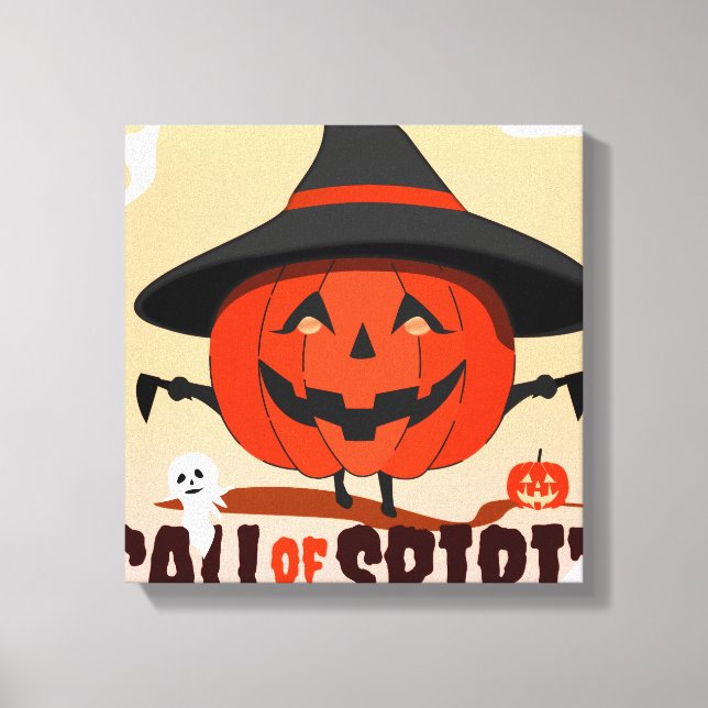 Halloween Call of Spirit Canvas Print (Front)