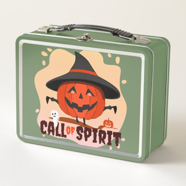 Halloween Call of Spirit Metal Lunch Box (Front)