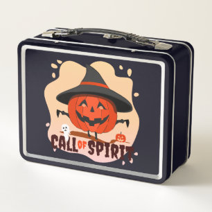 Halloween Call of Spirit Metal Lunch Box