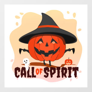 Halloween Call of Spirit Window Cling