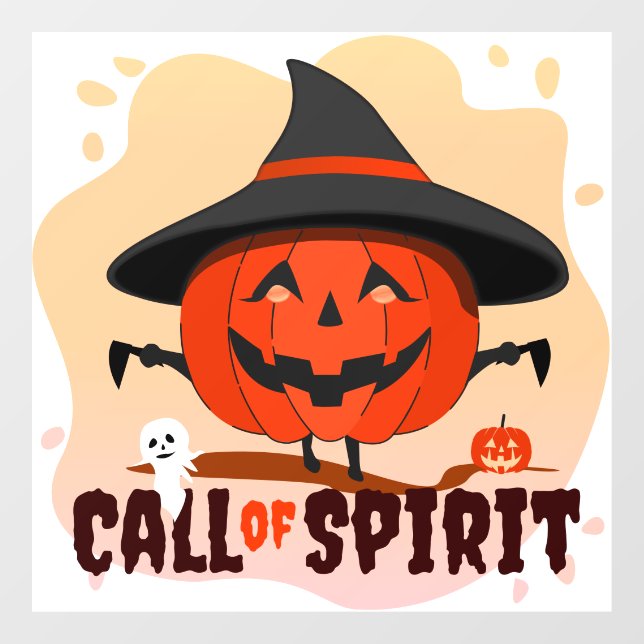 Halloween Call of Spirit Window Cling (Sheet)