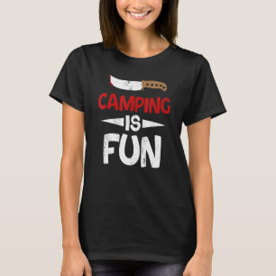 Halloween Camping is Fun LGBTQ Pride T-Shirt