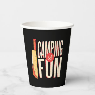 Halloween Camping  Paper Cups