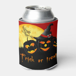 Halloween Can Cooler/Trick or Treat Cooler