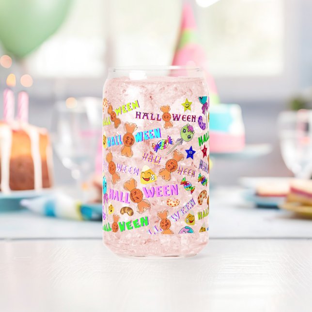 Halloween Can Glass (Insitu (Birthday))