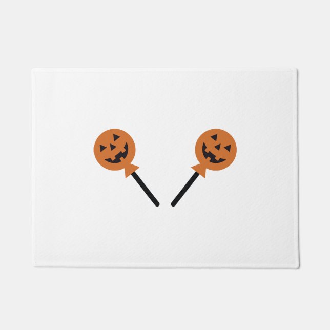 Halloween Candies Doormat (Front)