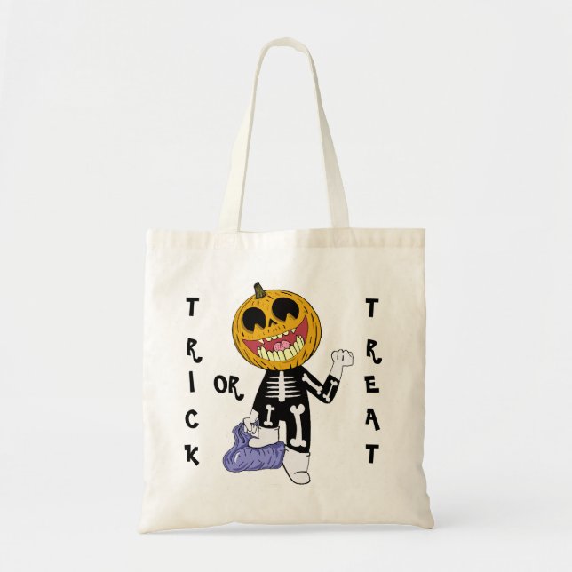 HALLOWEEN CANDY BAGs TRICK OR TREAT (Front)